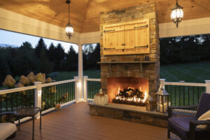 Outdoor Living Fire Place
